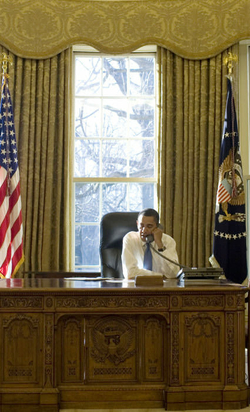 Resolute Desk Obama