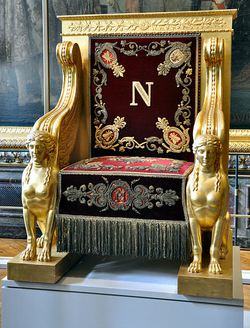 Trône de Napoléon Sénat